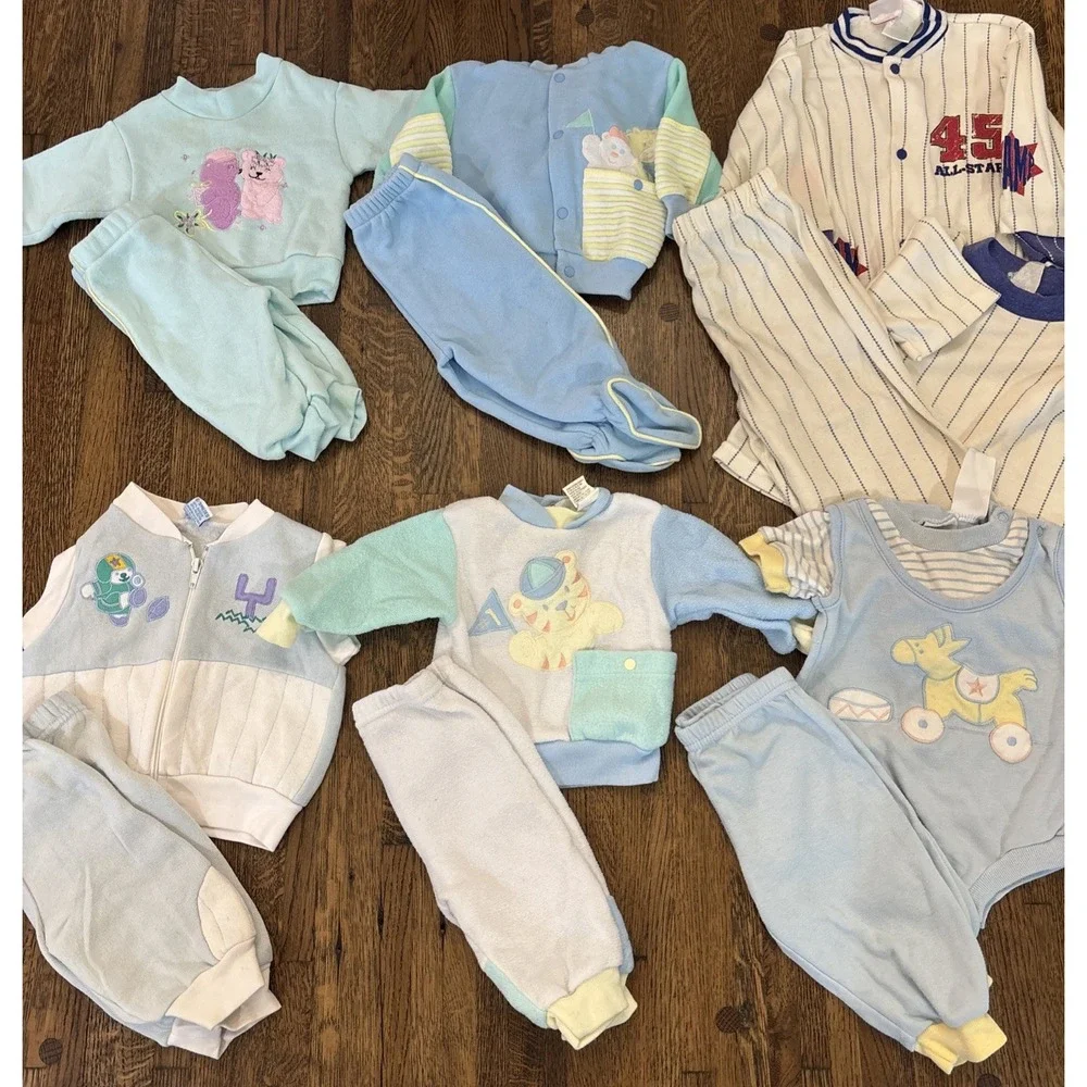 vintage infant  toddler clothing lot sets outfit  13 Pieces
